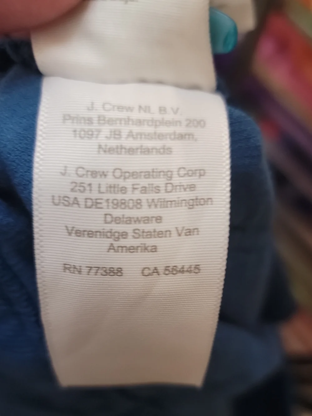 Men's Blue Wide-Leg Pants J. Crew